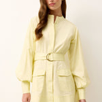 Marie Oliver DRESSES-SHORT-LONG-WOVEN-SOLID HUGHES DRESS