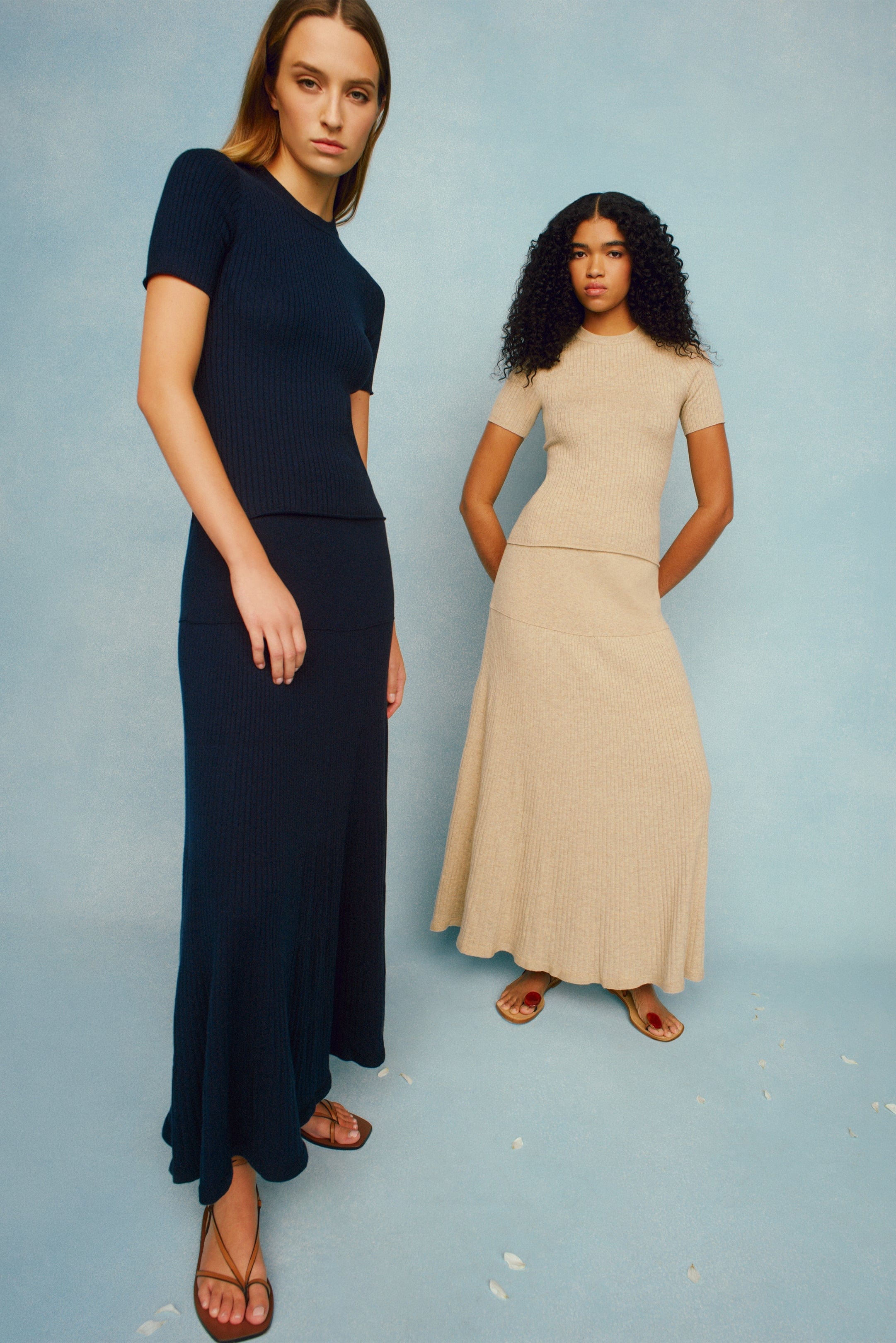 Marie Oliver FF KNIT SKIRT-MAXI-SOLID Kaylan Skirt