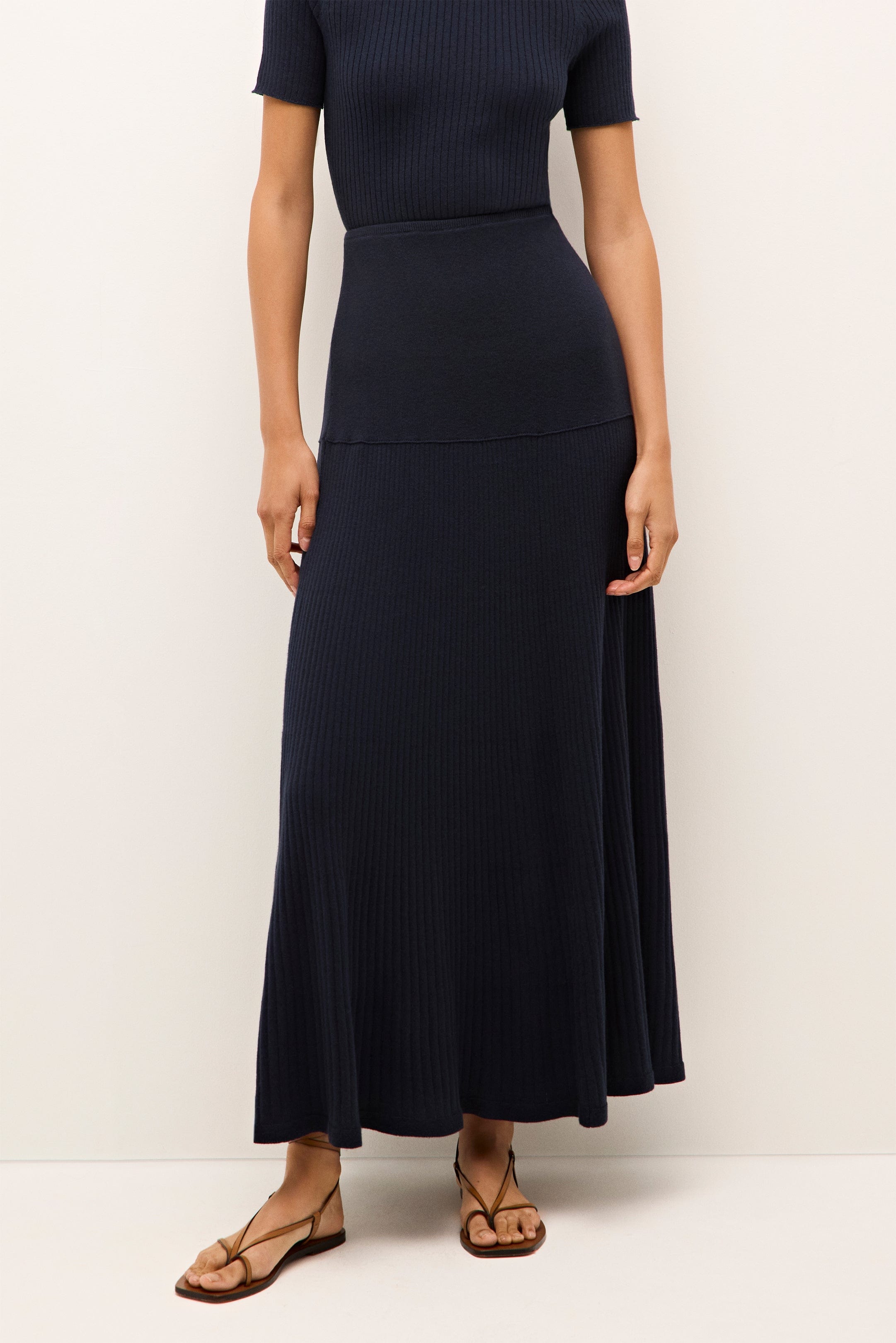 Marie Oliver FF KNIT SKIRT-MAXI-SOLID Kaylan Skirt