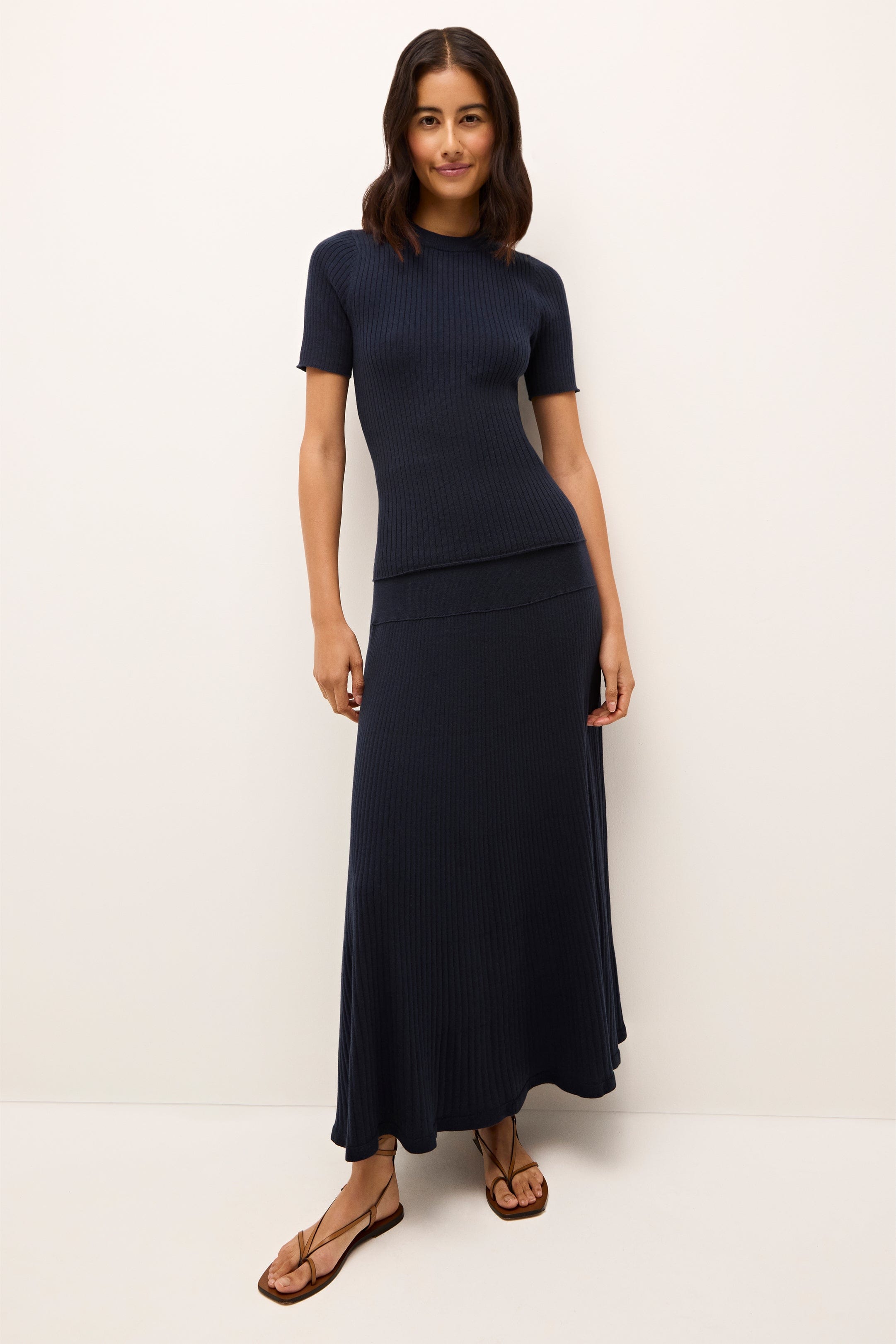 Marie Oliver FF KNIT SKIRT-MAXI-SOLID Kaylan Skirt