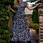 Marie Oliver LONG DRESS-SLVS-WVN-PRINT Quinby Dress