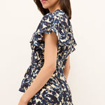 Marie Oliver LONG DRESS-SLVS-WVN-PRINT Quinby Dress