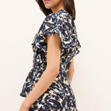 Marie Oliver LONG DRESS-SLVS-WVN-PRINT Quinby Dress
