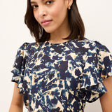 Marie Oliver LONG DRESS-SLVS-WVN-PRINT Quinby Dress