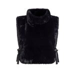 Marie Oliver OUTERWEAR-VEST-SLVS-WOVEN-NOVELTY BLACK / One Size CORDELIA POPOVER