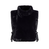 Marie Oliver OUTERWEAR-VEST-SLVS-WOVEN-NOVELTY BLACK / One Size CORDELIA POPOVER