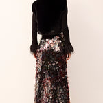 Marie Oliver OUTERWEAR-VEST-SLVS-WOVEN-NOVELTY BLACK / One Size CORDELIA POPOVER