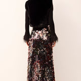 Marie Oliver OUTERWEAR-VEST-SLVS-WOVEN-NOVELTY BLACK / One Size CORDELIA POPOVER