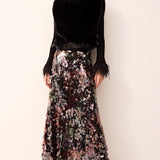 Marie Oliver OUTERWEAR-VEST-SLVS-WOVEN-NOVELTY BLACK / One Size CORDELIA POPOVER