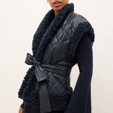 Marie Oliver OUTERWEAR-VEST-SLVS-WOVEN-SOLID Beatrice Vest
