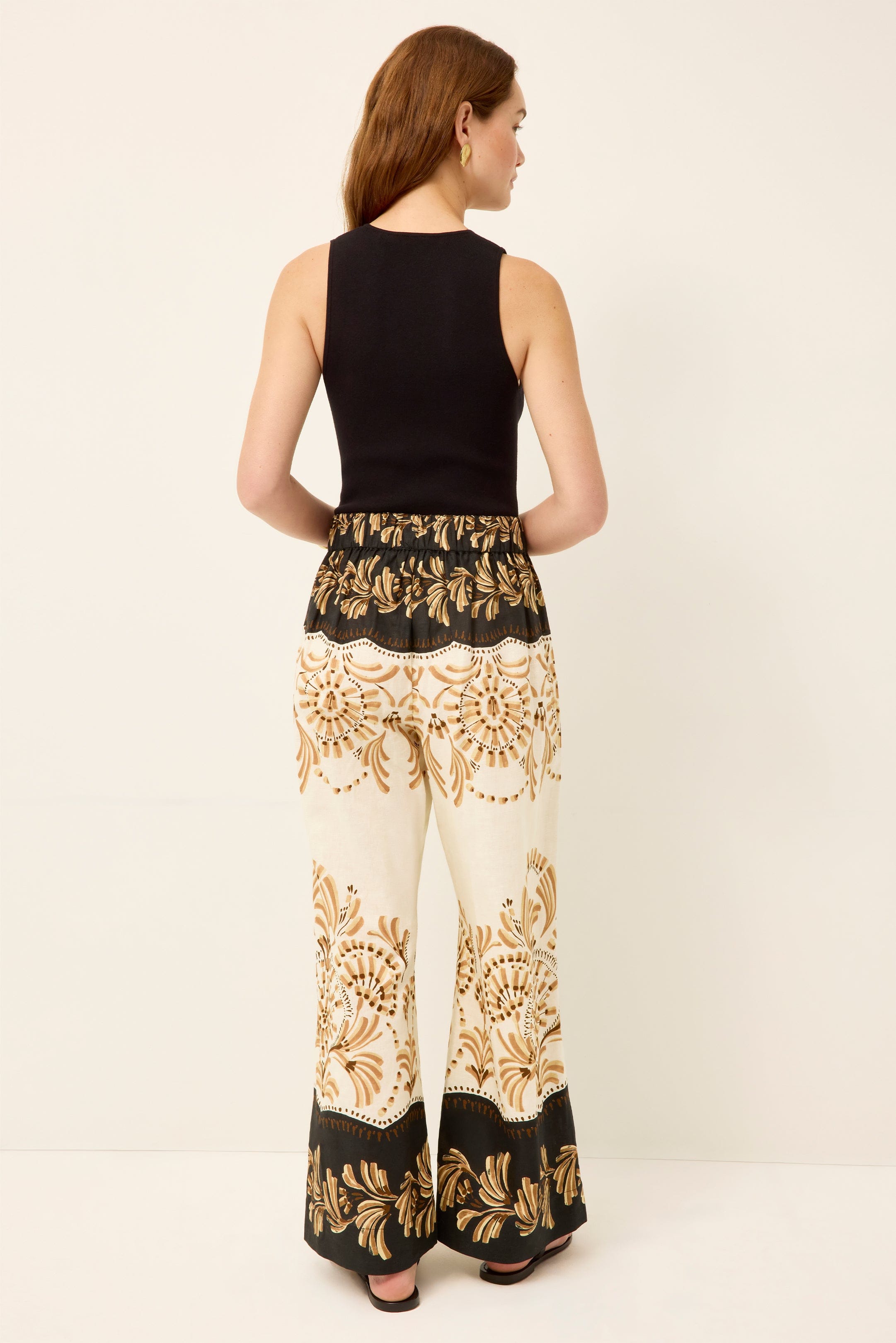 Marie Oliver PANTS-TROUSER-WOVEN-PRINT BENNETT PANT