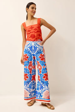 Marie Oliver PANTS-TROUSER-WOVEN-PRINT BENNETT PANT