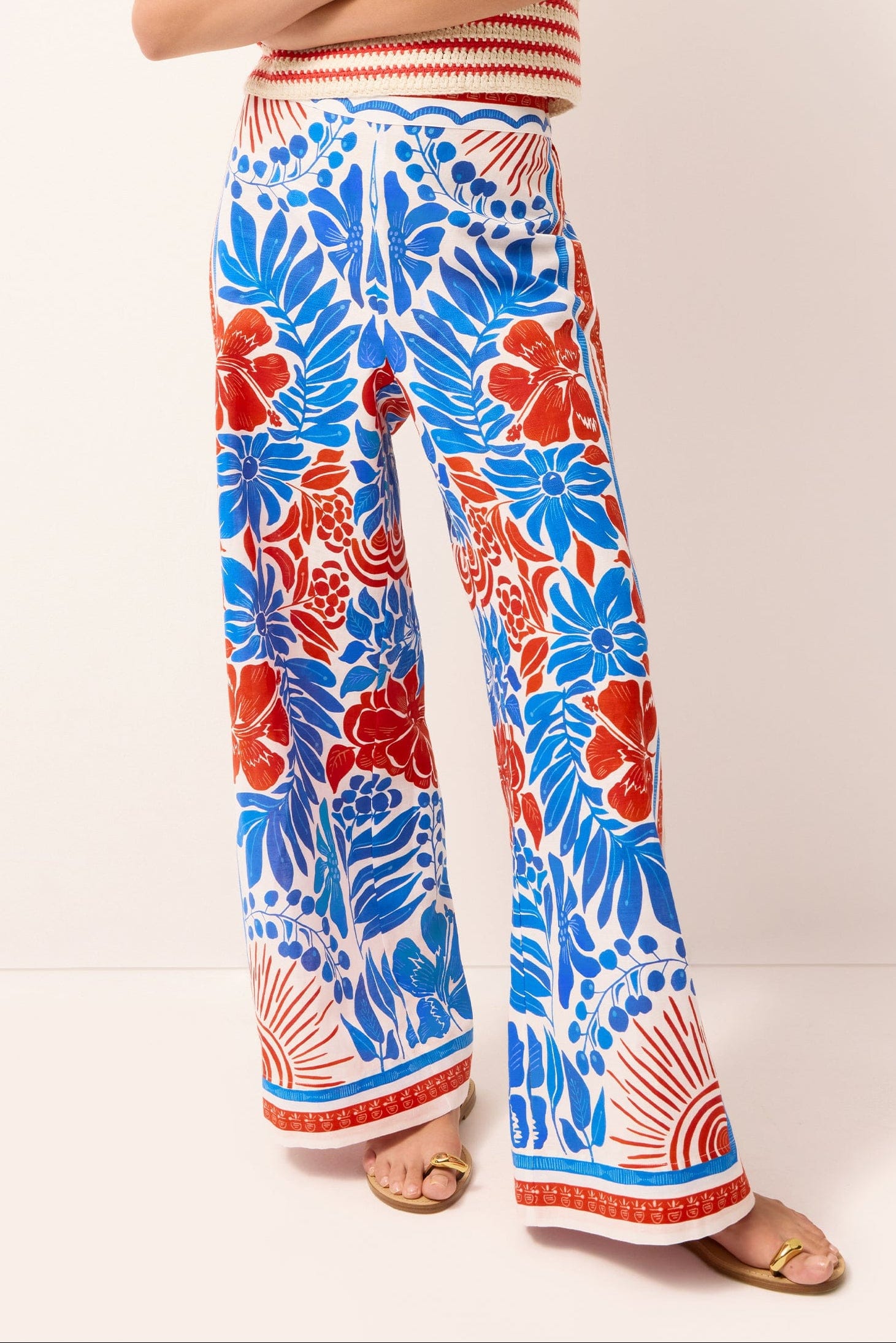 Marie Oliver PANTS-TROUSER-WOVEN-PRINT BENNETT PANT