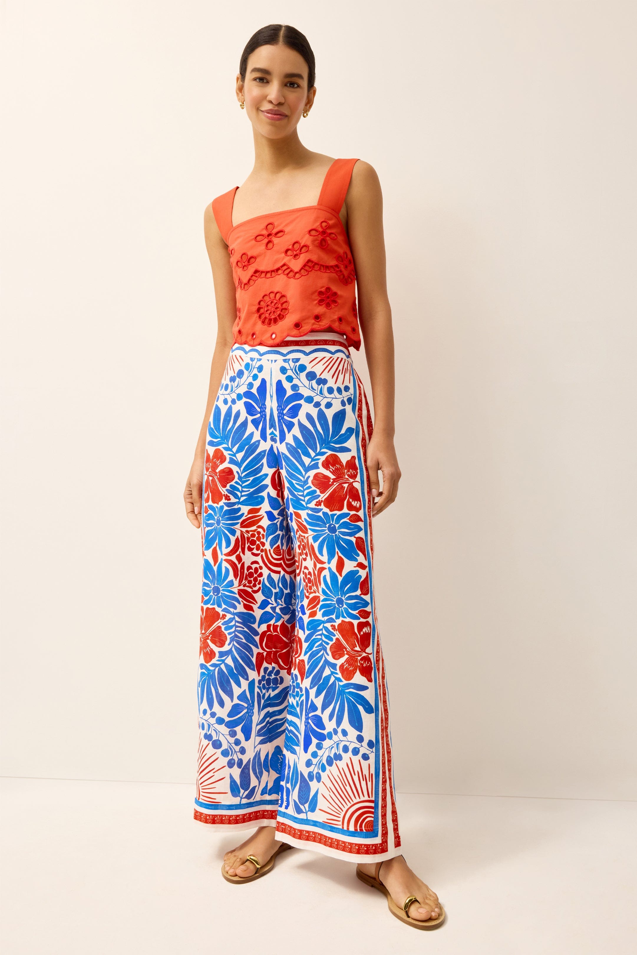 Marie Oliver PANTS-TROUSER-WOVEN-PRINT BENNETT PANT