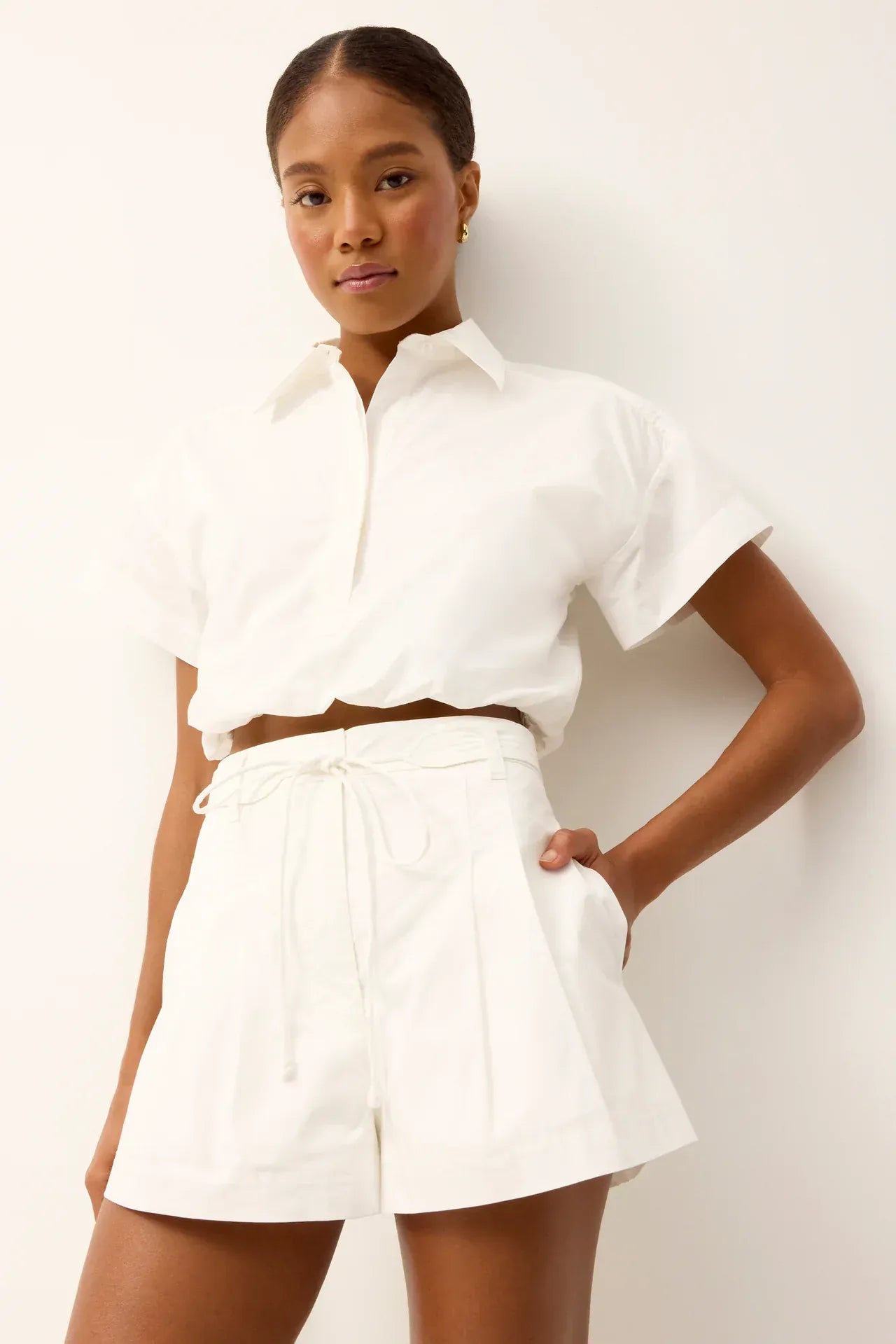 Marie Oliver SHORTS-SHORTS-WOVEN-SOLID Lander Short