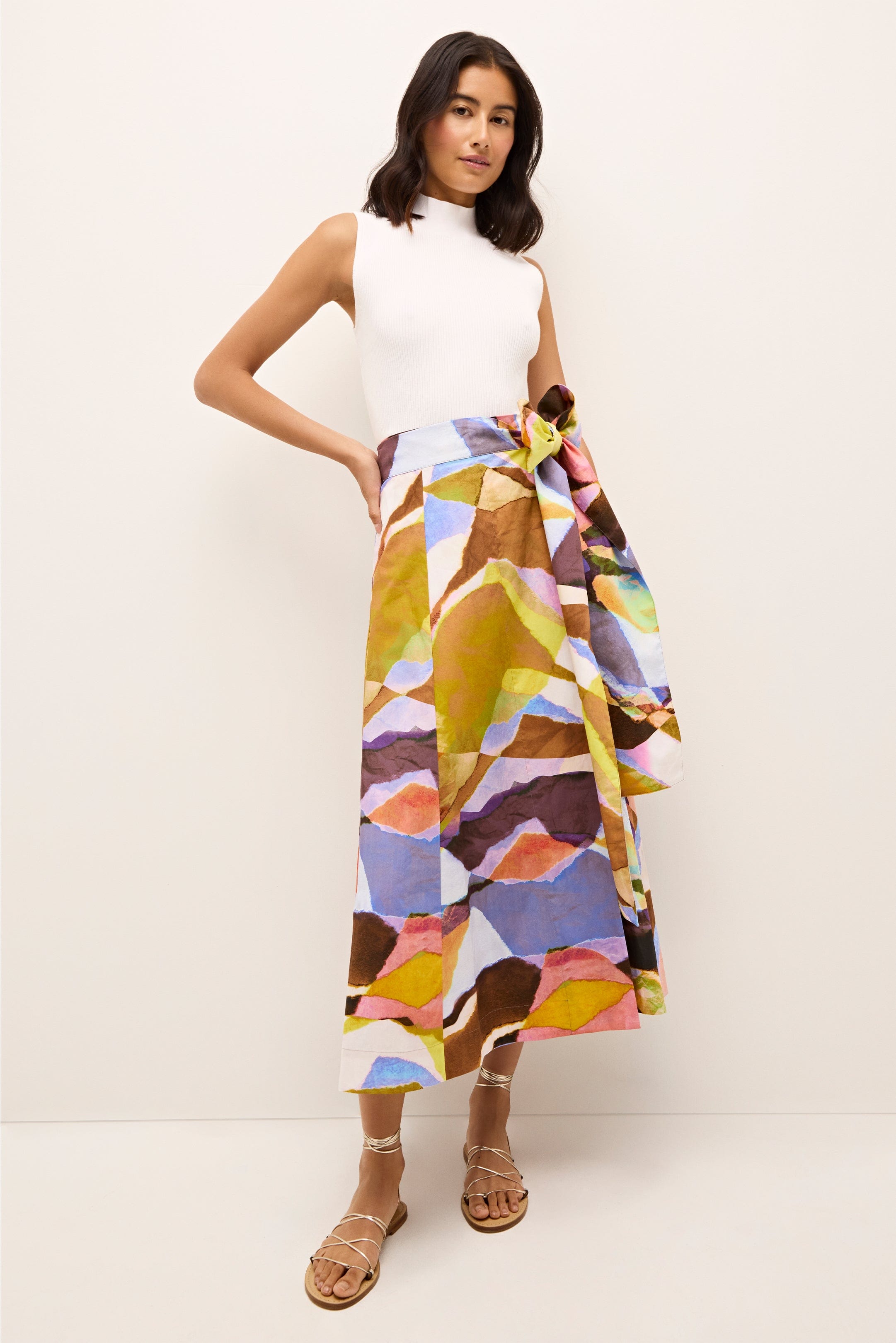 Marie Oliver Skirt Estine Wrap Skirt