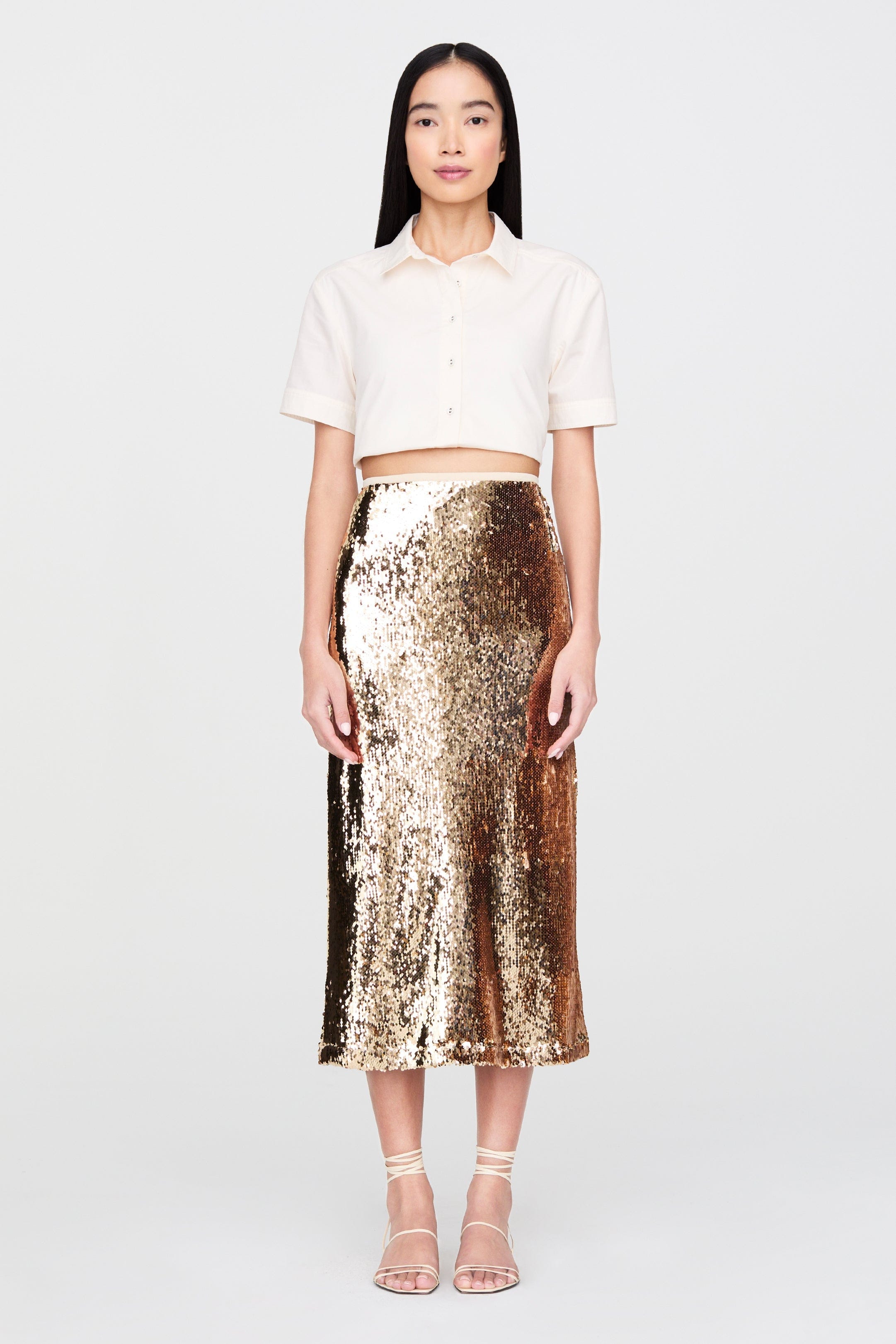 Marie Oliver SKIRT-MAXI-KNIT-NOVELTY WRAY SKIRT