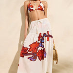 Marie Oliver SKIRTS-MAXI-WOVEN-PRINT LOUISE SKIRT
