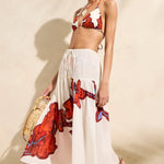 Marie Oliver SKIRTS-MAXI-WOVEN-PRINT LOUISE SKIRT