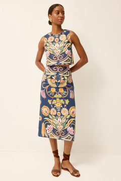 Marie Oliver SKIRTS-MAXI-WOVEN-PRINT SUTTON SKIRT