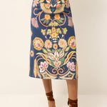Marie Oliver SKIRTS-MAXI-WOVEN-PRINT SUTTON SKIRT
