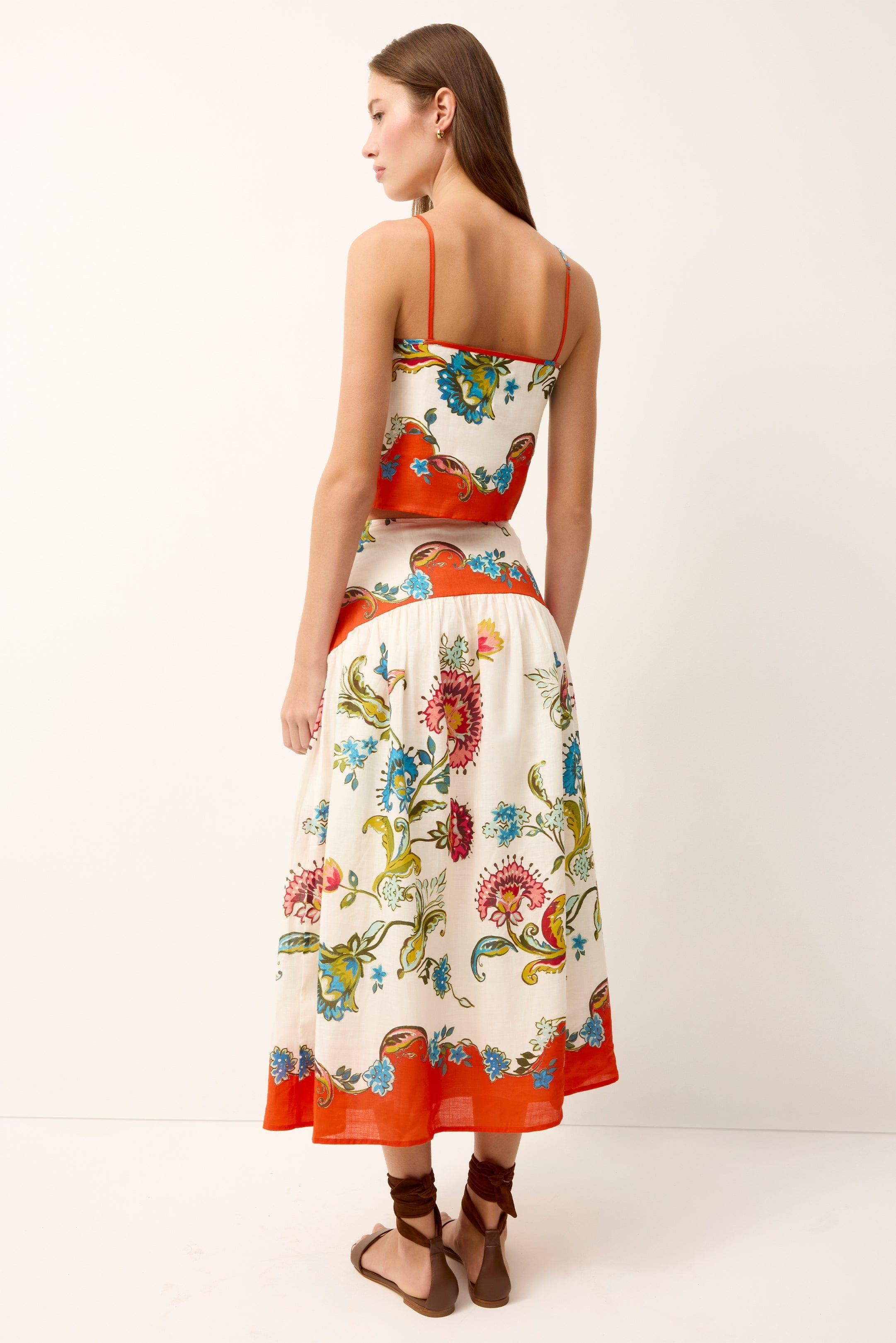 Marie Oliver SKIRTS-MAXI-WOVEN-PRINT VICKI SKIRT