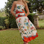 Marie Oliver SKIRTS-MAXI-WOVEN-PRINT VICKI SKIRT