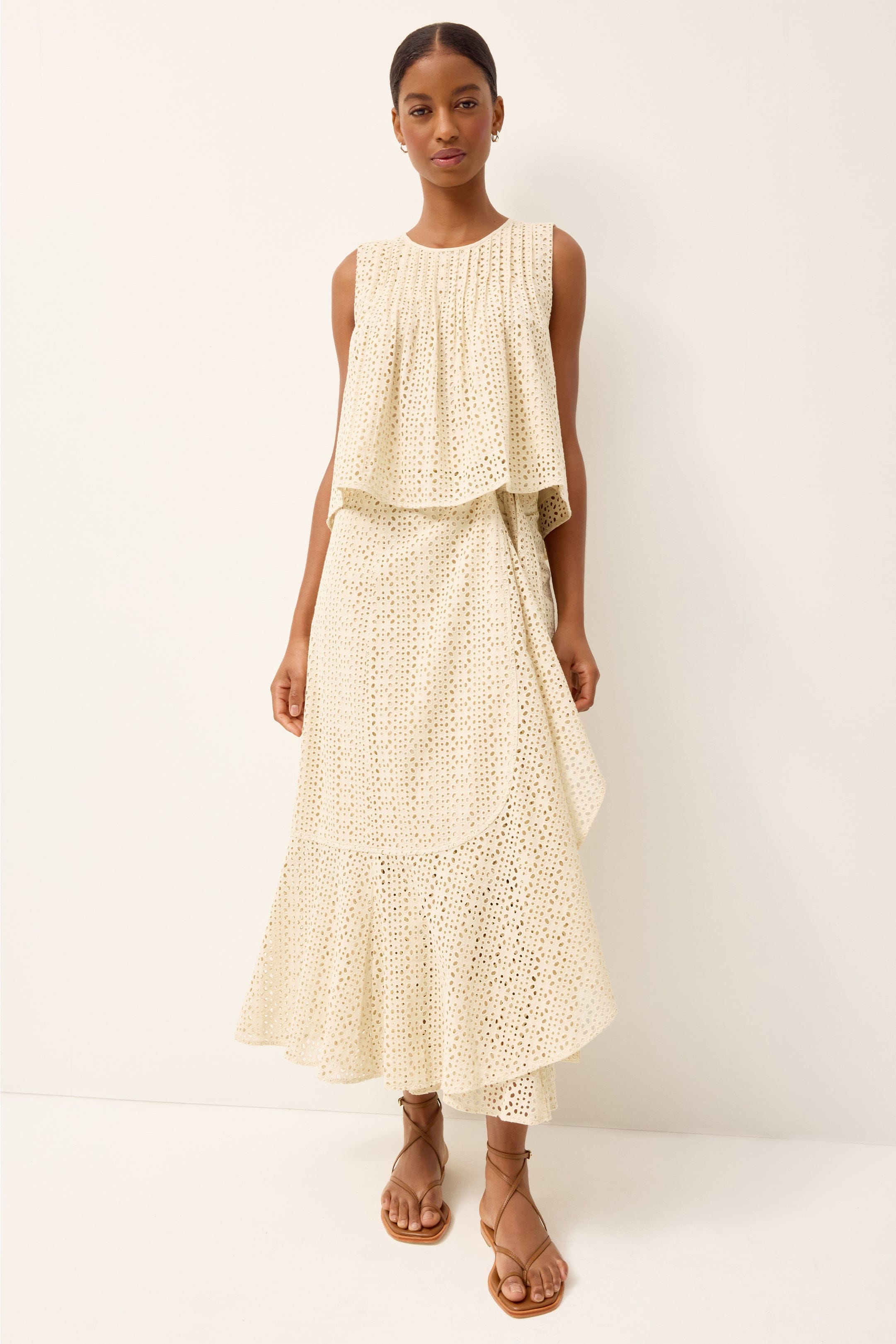 Marie Oliver SKIRTS-MAXI-WOVEN-SOLID TERESA SKIRT