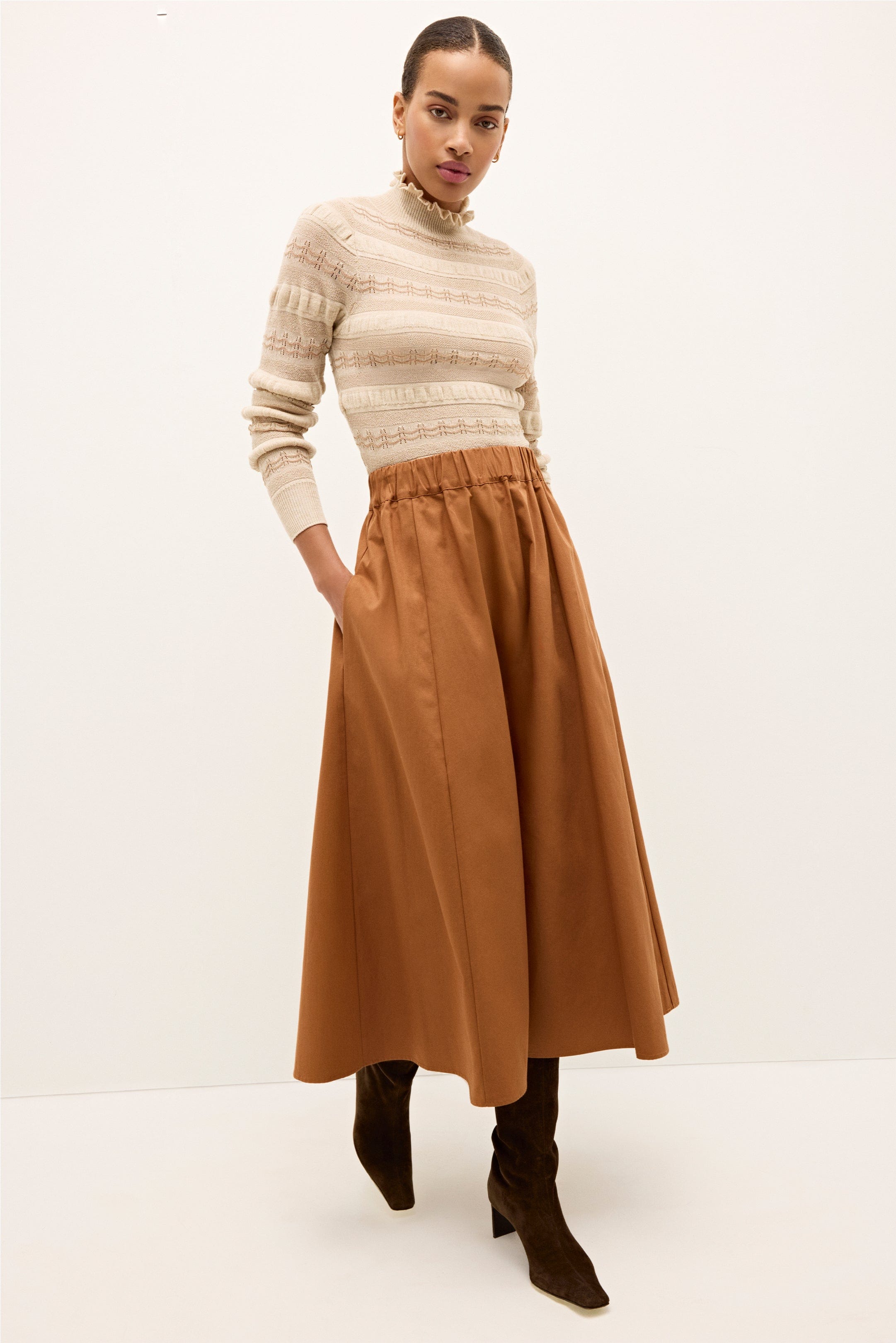 Marie Oliver SKIRTS-MAXI-WVN-PRINT SASHA SKIRT