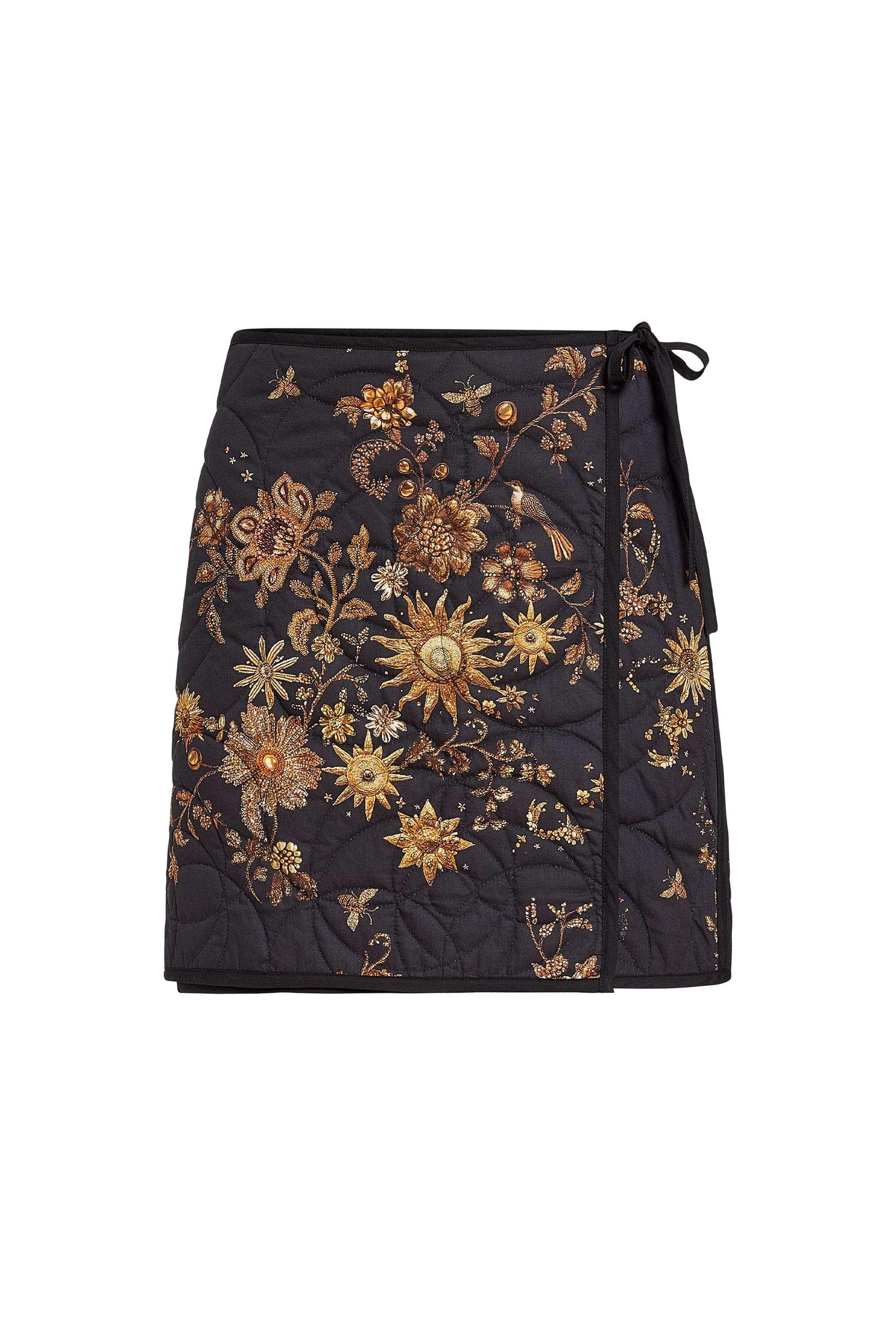 Marie Oliver SKIRTS-SHORT-WOVEN-PRINT ORCA REVERSIBLE SKIRT