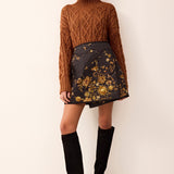 Marie Oliver SKIRTS-SHORT-WOVEN-PRINT ORCA REVERSIBLE SKIRT