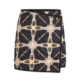 Marie Oliver SKIRTS-SHORT-WOVEN-PRINT ORCA REVERSIBLE SKIRT