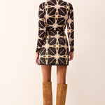 Marie Oliver SKIRTS-SHORT-WOVEN-PRINT ORCA REVERSIBLE SKIRT