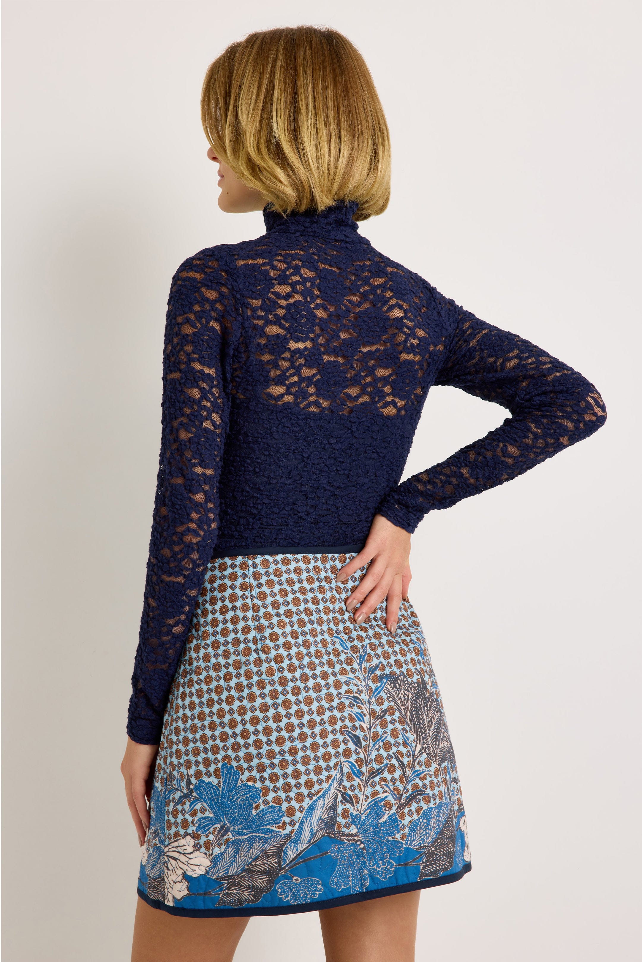 Marie Oliver Eloise Top in Navy