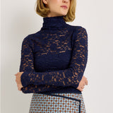 Marie Oliver Eloise Top in Navy