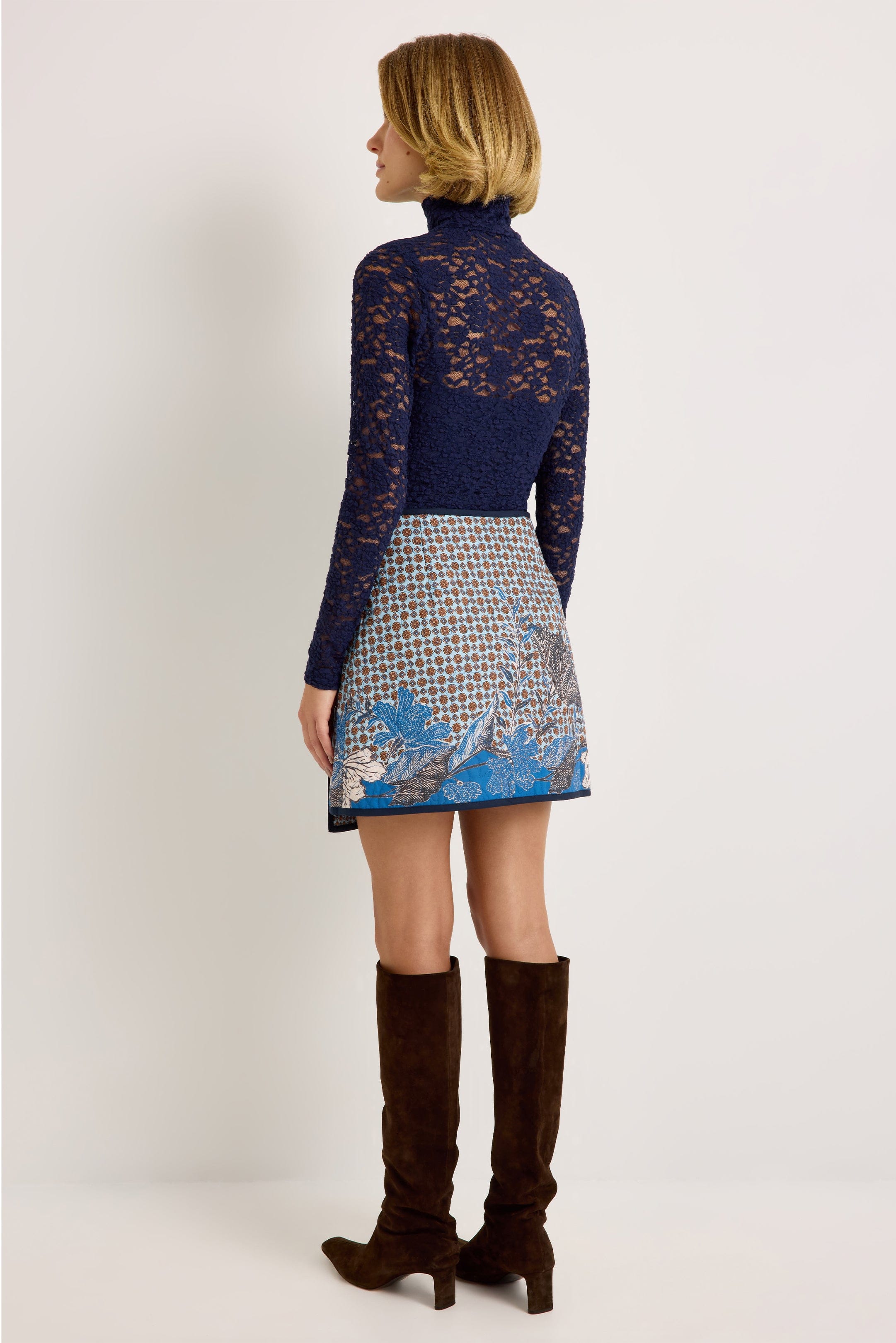 Marie Oliver Eloise Top in Navy