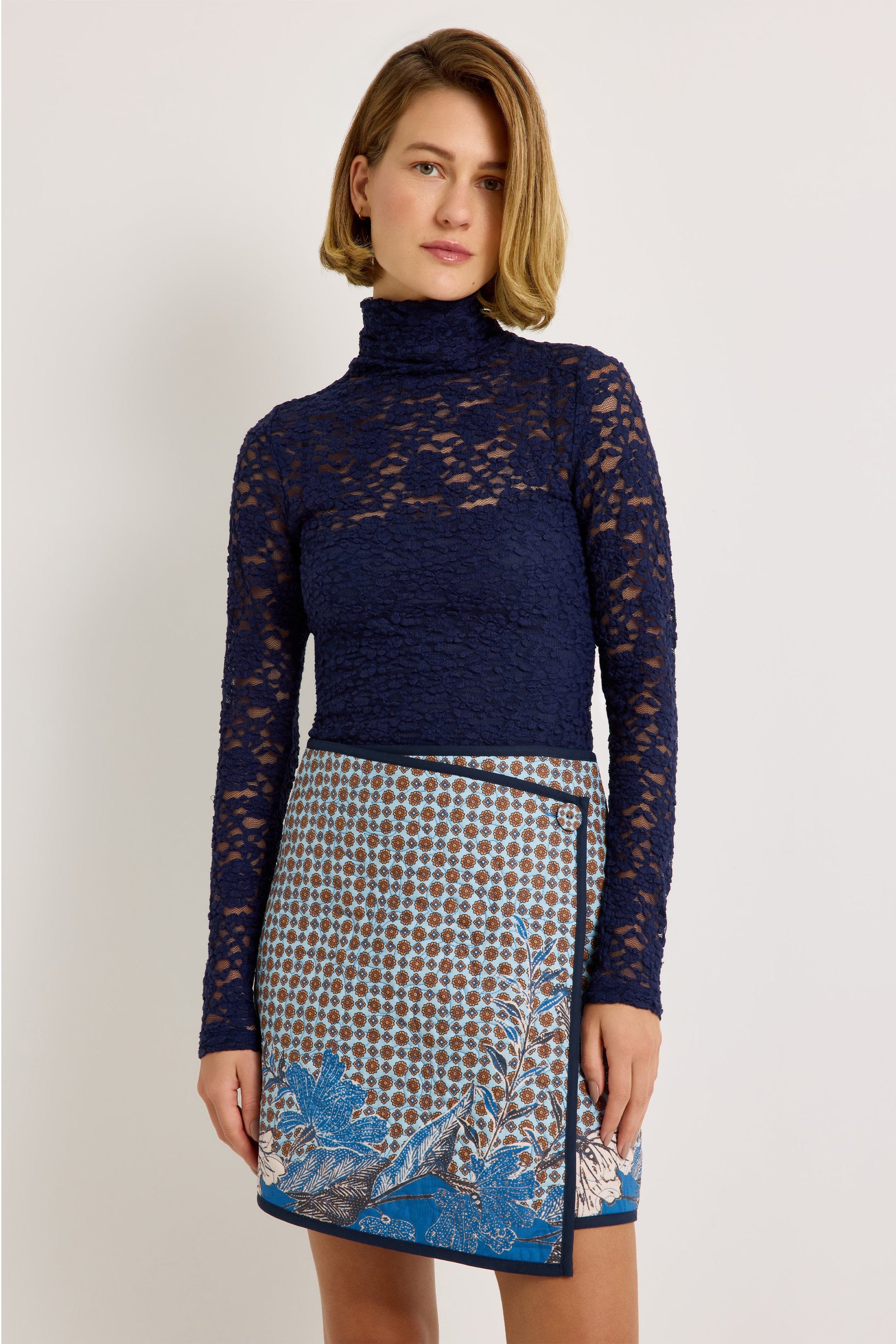 Marie Oliver Eloise Top in Navy