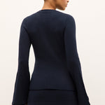 Marie Oliver TOPS-KNIT TOP-LONG-KNIT-SOLID-FF Carrey Top
