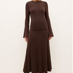 Marie Oliver TOPS-KNIT TOP-LONG-KNIT-SOLID-FF CARREY TOP