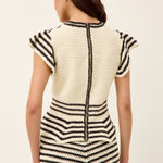 Marie Oliver TOPS-KNIT TOP-SLVS-KNIT-NOVELTY-FF AUDREY TOP