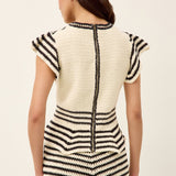 Marie Oliver TOPS-KNIT TOP-SLVS-KNIT-NOVELTY-FF AUDREY TOP
