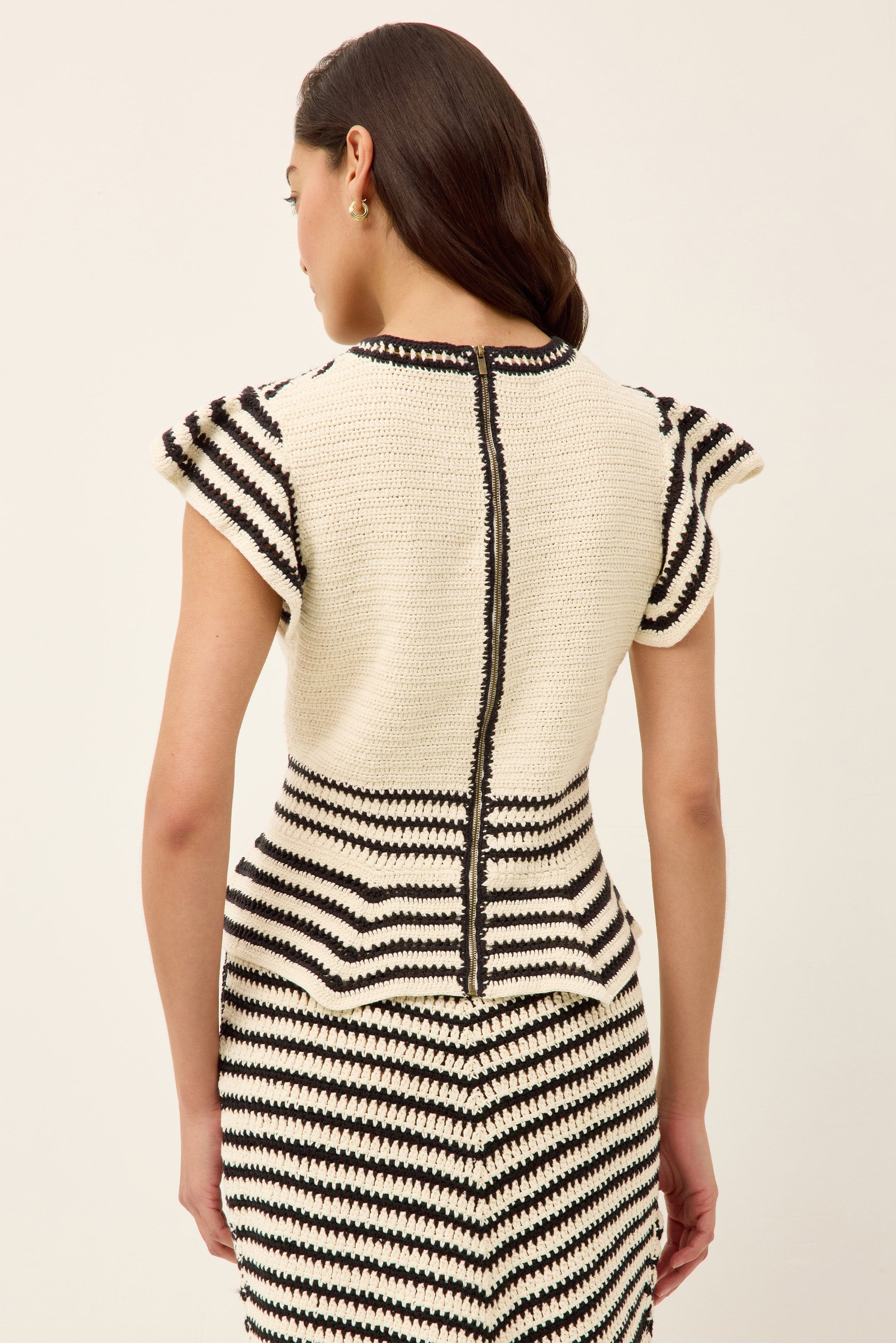 Marie Oliver TOPS-KNIT TOP-SLVS-KNIT-NOVELTY-FF AUDREY TOP