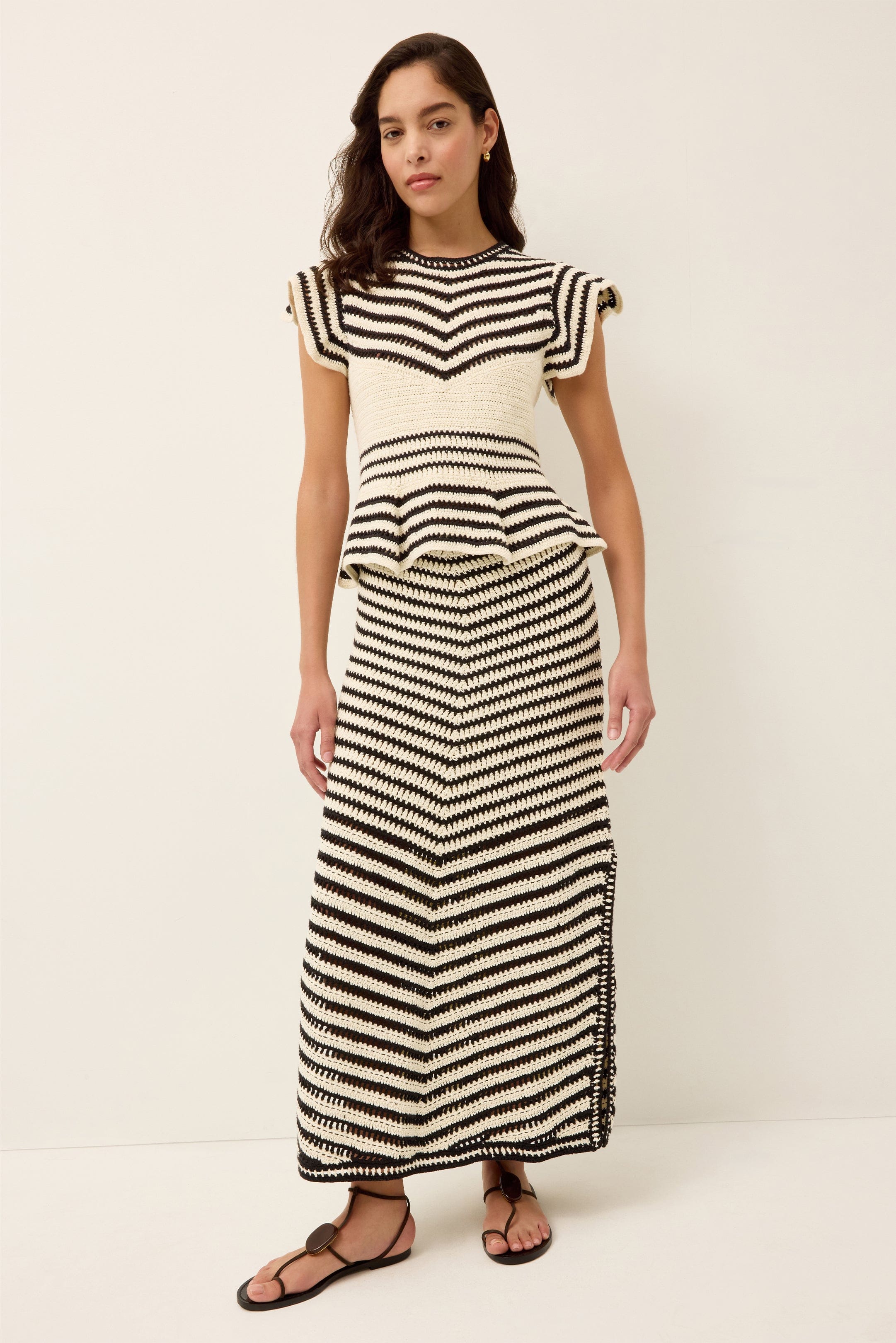 Marie Oliver TOPS-KNIT TOP-SLVS-KNIT-NOVELTY-FF AUDREY TOP