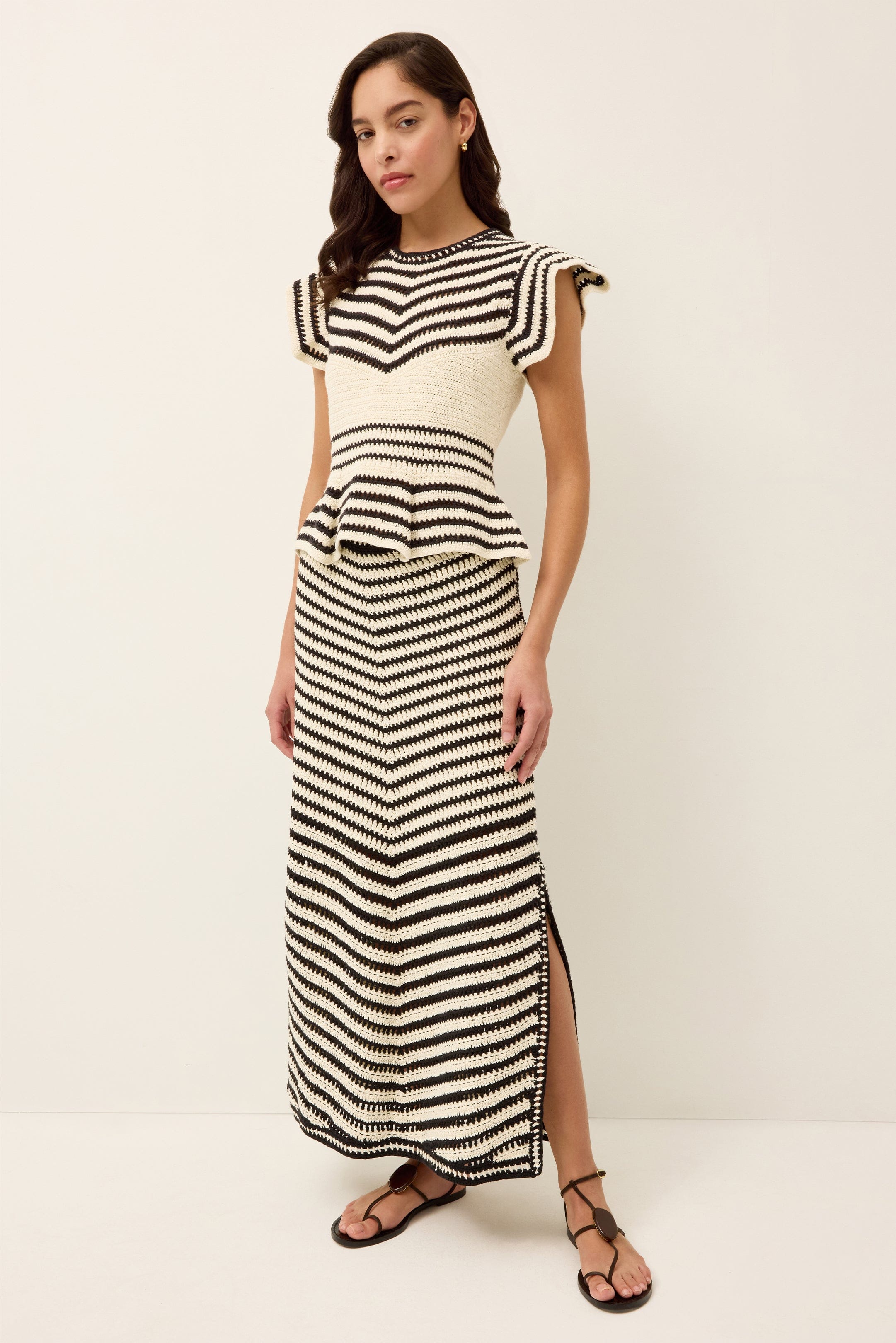 Marie Oliver TOPS-KNIT TOP-SLVS-KNIT-NOVELTY-FF AUDREY TOP