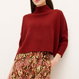 Marie Oliver TOPS-SWEATER-LONG-KNIT-SOLID-FF CLAUDIE POPOVER