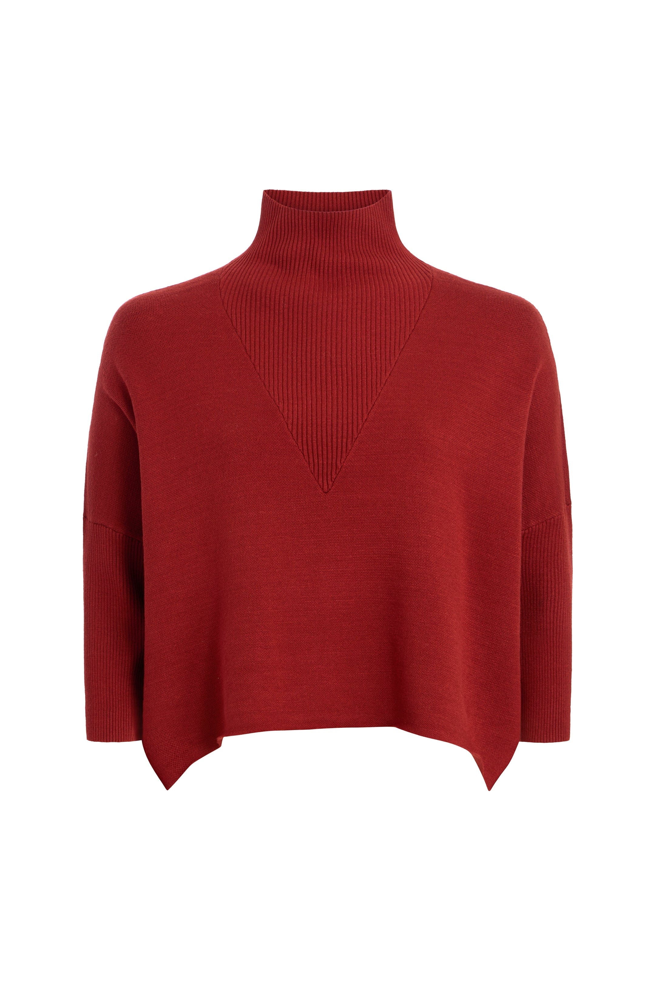 Marie Oliver TOPS-SWEATER-LONG-KNIT-SOLID-FF CLAUDIE POPOVER