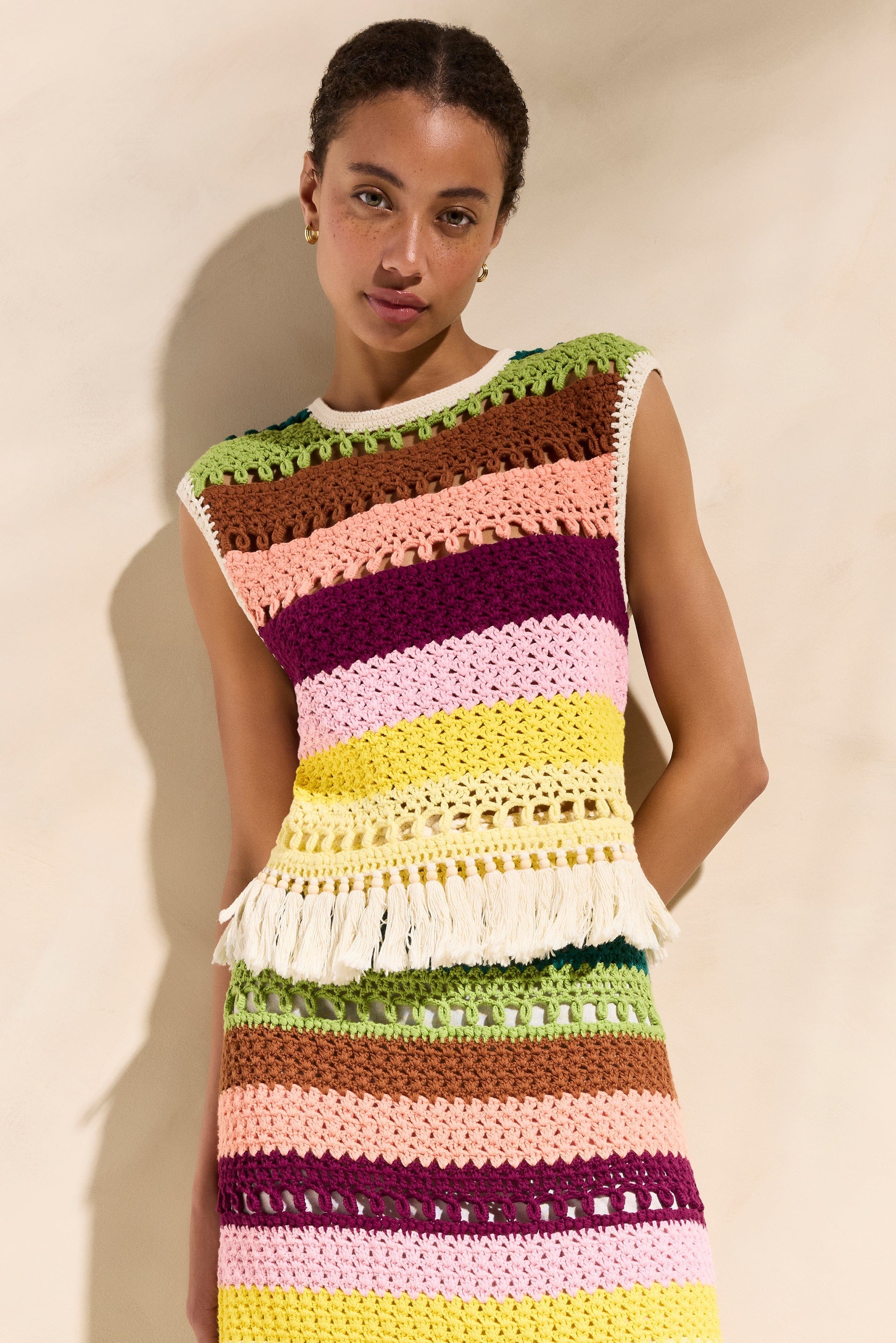 Marie Oliver TOPS-SWEATER-SLVS-KNIT-NOVELTY-FF Lana Top