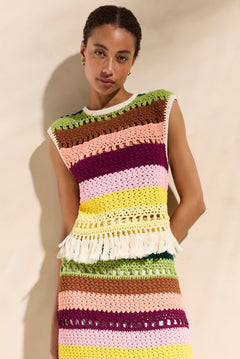 Marie Oliver TOPS-SWEATER-SLVS-KNIT-NOVELTY-FF Lana Top