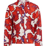Marie Oliver TOPS-WOVEN TOP-LONG-WOVEN-PRINT NICO BEACH SHIRT