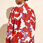 Marie Oliver TOPS-WOVEN TOP-LONG-WOVEN-PRINT NICO BEACH SHIRT